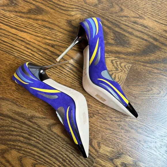 NWT Jimmy Choo Size 6.5 Violet Heels - Picture 7 of 8